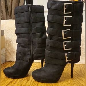 Michael Antonio Masado stiletto boots.  T7#100